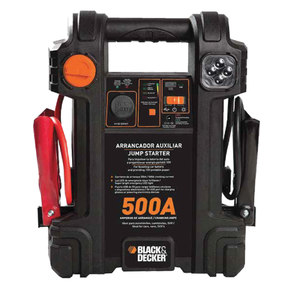 BLACK AND DECKER Arrancador / Jumper JS500CC-B3