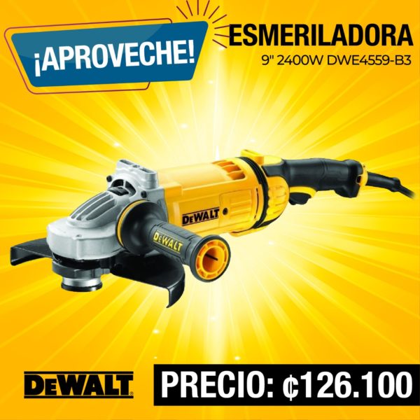 DEWALT ESMERILADO 9 2400W DWE4559-B3