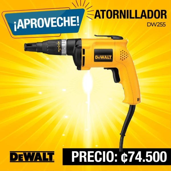 DEWALT TALADRO ATORNI GYPSON DW255